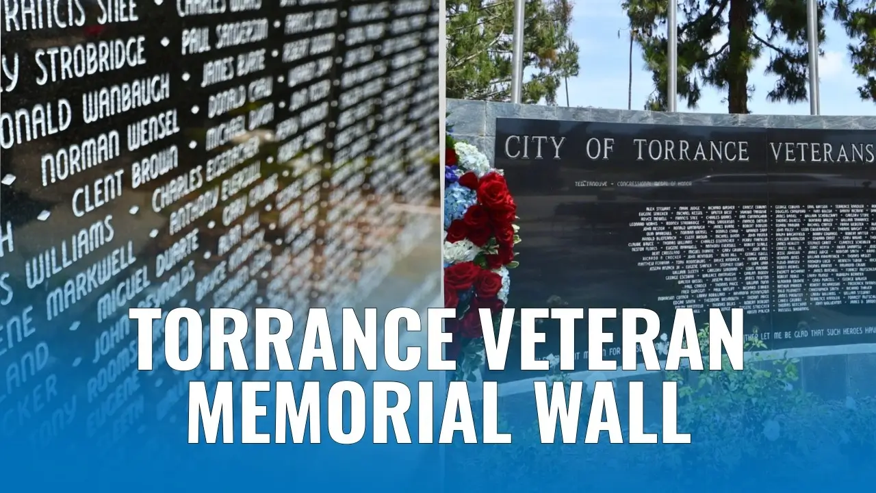New Name on the Torrance Veterans Memorial Wall
